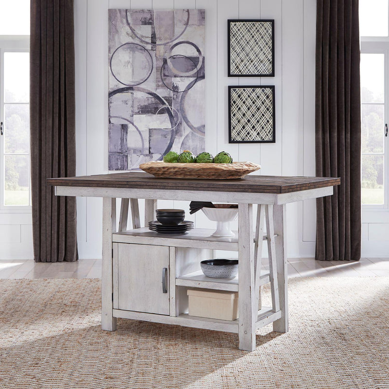  Liberty Furniture Industries Inc. Farmhouse 139WH-GT3660 Gathering Table IMAGE 7