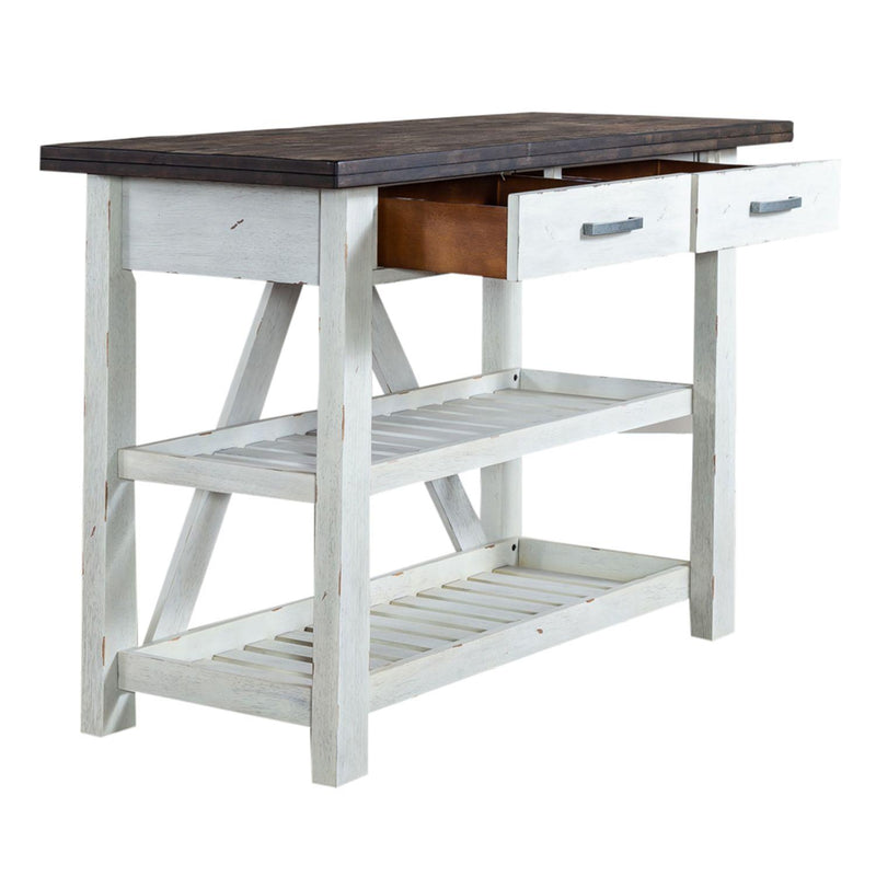  Liberty Furniture Industries Inc. Farmhouse 139WH-SR5536 Server IMAGE 6