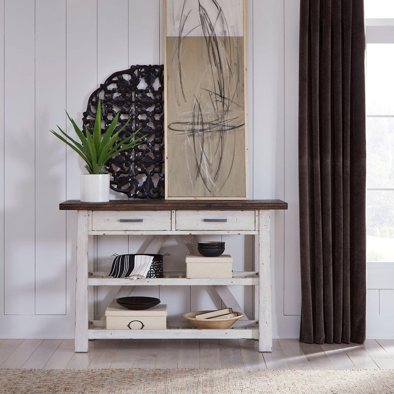  Liberty Furniture Industries Inc. Farmhouse 139WH-SR5536 Server IMAGE 9