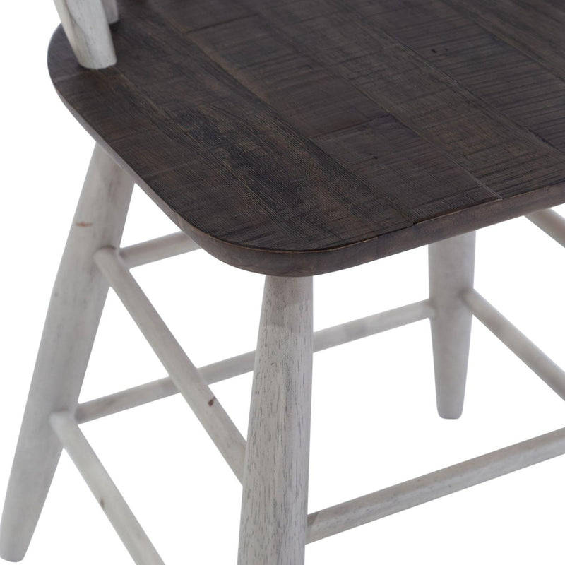  Liberty Furniture Industries Inc. Farmhouse 139WH-B100024 Windsor Back Counter Chair IMAGE 6