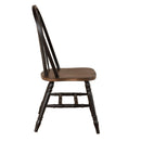  Liberty Furniture Industries Inc. Carolina Crossing 186B-C1000S Windsor Side Chair - Black IMAGE 3