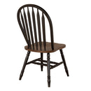  Liberty Furniture Industries Inc. Carolina Crossing 186B-C1000S Windsor Side Chair - Black IMAGE 4