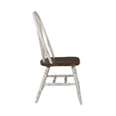  Liberty Furniture Industries Inc. Carolina Crossing 186W-C1000S Windsor Side Chair - White IMAGE 3