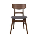  Liberty Furniture Industries Inc. Space Savers 198-C9101S-GY Panel Back Side Chair - Grey IMAGE 1