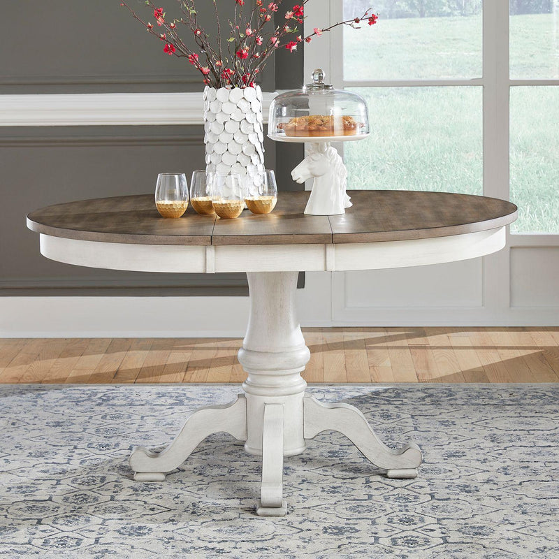  Liberty Furniture Industries Inc. Ocean Isle 303W-CD-PED Pedestal Table IMAGE 4