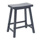  Liberty Furniture Industries Inc. Creations 38-B1824 Sawhorse Counter Stool - Navy IMAGE 2