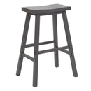  Liberty Furniture Industries Inc. Creations II 38-B1830 Sawhorse Stool - Gray IMAGE 2