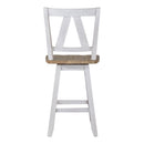  Liberty Furniture Industries Inc. Lindsey Farm 62WH-B250324 Counter Height Swivel Chair IMAGE 4