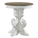  Liberty Furniture Industries Inc. Magnolia Manor 244-OT1022 Round End Table IMAGE 1