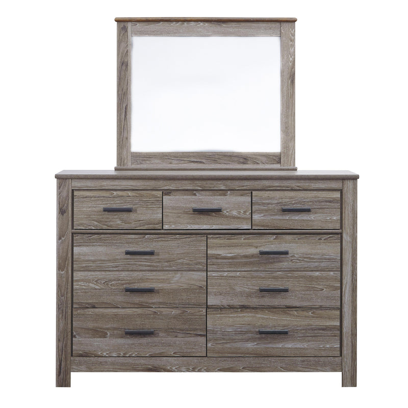 Signature Design by Ashley Zelen B248B1 Dresser and Mirror IMAGE 2