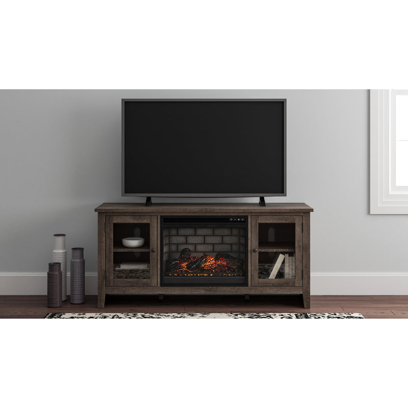  Signature Design by Ashley Arlenbry W275W3 60" TV Stand with Electric Fireplace IMAGE 2