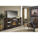 Signature Design by Ashley Starmore W633W4 70" TV Stand with Electric Fireplace IMAGE 2