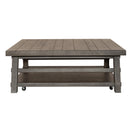  Liberty Furniture Industries Inc. Modern Farmhouse 406-OT1014 Oversized Square Cocktail Table IMAGE 3