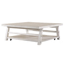  Liberty Furniture Industries Inc. Modern Farmhouse 406W-OT1014 Oversized Square Cocktail Table IMAGE 1