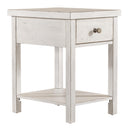  Liberty Furniture Industries Inc. Modern Farmhouse 406W-OT1023 Drawer Chair Side Table IMAGE 1