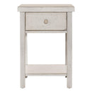  Liberty Furniture Industries Inc. Modern Farmhouse 406W-OT1023 Drawer Chair Side Table IMAGE 2