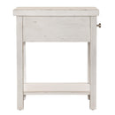  Liberty Furniture Industries Inc. Modern Farmhouse 406W-OT1023 Drawer Chair Side Table IMAGE 3