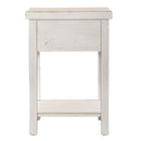  Liberty Furniture Industries Inc. Modern Farmhouse 406W-OT1023 Drawer Chair Side Table IMAGE 4