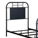  Liberty Furniture Industries Inc. Vintage 179-BR11H-N Twin Metal Headboard - Navy IMAGE 1