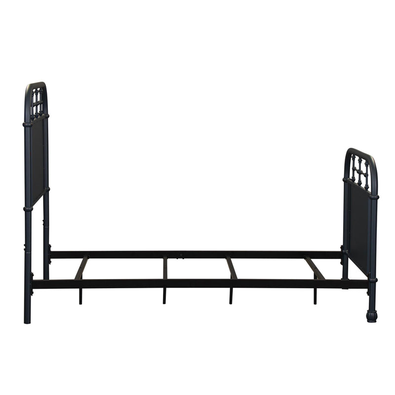  Liberty Furniture Industries Inc. Vintage 179-BR11HFR-N Twin Metal Bed - Navy IMAGE 3