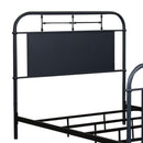  Liberty Furniture Industries Inc. Vintage 179-BR17H-N Full Metal Headboard - Navy IMAGE 1