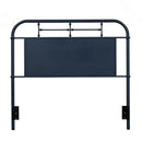  Liberty Furniture Industries Inc. Vintage 179-BR17H-N Full Metal Headboard - Navy IMAGE 2