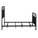  Liberty Furniture Industries Inc. Vintage 179-BR17HFR-N Full Metal Bed - Navy IMAGE 3