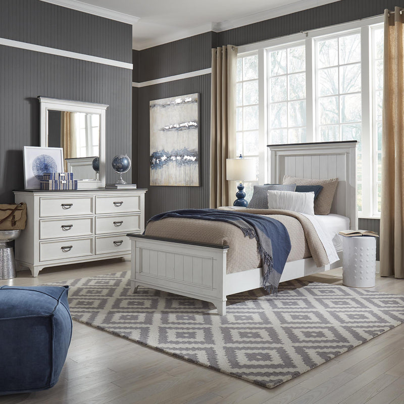  Liberty Furniture Industries Inc. Allyson Park 417-YBR-FPB Full Panel Bed IMAGE 2