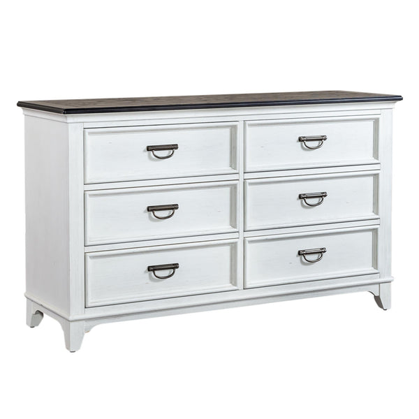  Liberty Furniture Industries Inc. Allyson Park 417-BR30 6-Drawer Dresser IMAGE 1