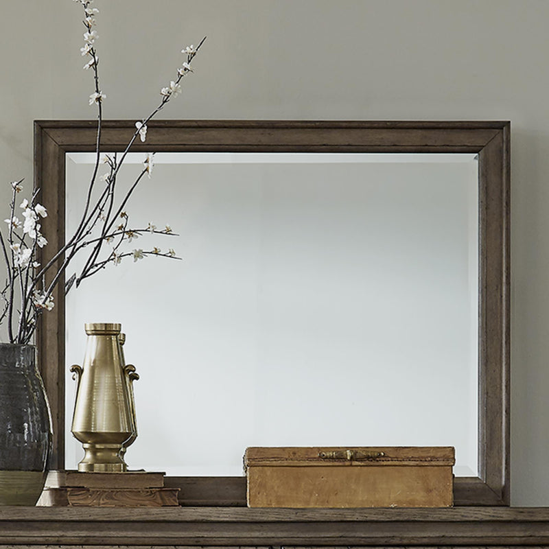  Liberty Furniture Industries Inc. Americana Farmhouse 615-BR51 Landscape Mirror IMAGE 1