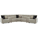 Signature Design by Ashley Colleyville 54405S10 7 pc Power Reclining Sectional IMAGE 1