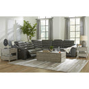 Signature Design by Ashley Center Line U63404S3 5 pc Power Reclining Sectional IMAGE 6