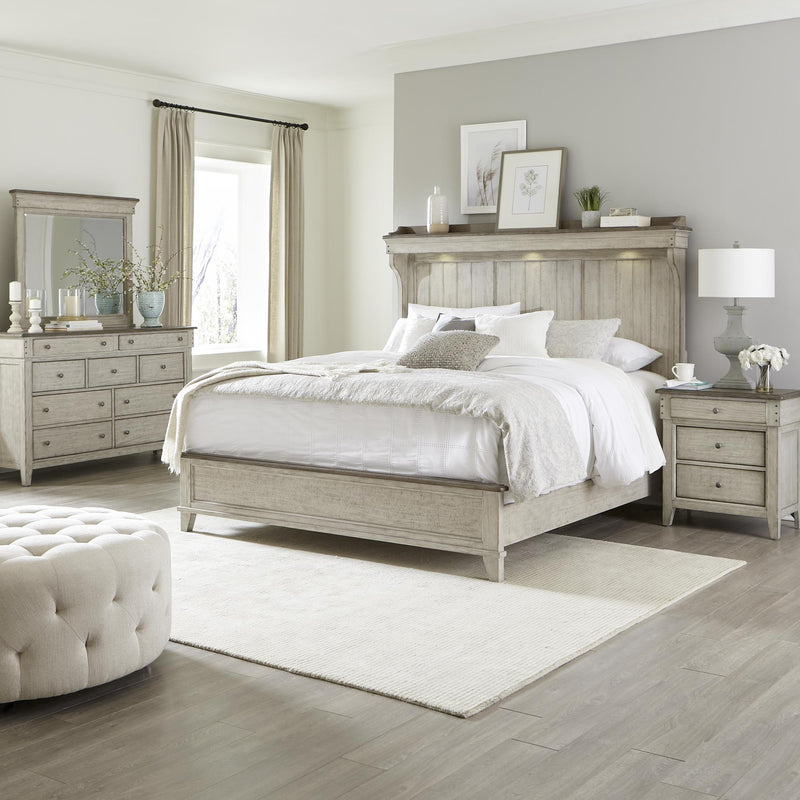  Liberty Furniture Industries Inc. Ivy Hollow 457-BR-KMT King Mantle Bed IMAGE 5