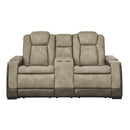 Signature Design by Ashley Next-Gen DuraPella 2200318 Power Reclining Loveseat with Console and Adjustable Headrest IMAGE 2