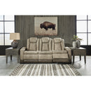 Signature Design by Ashley Next-Gen DuraPella 2200315 Power Reclining Sofa with Adjustable Headrest IMAGE 5
