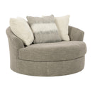 Signature Design by Ashley Creswell 1530521 Oversized Swivel Accent Chair IMAGE 1