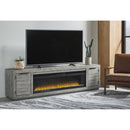 Signature Design by Ashley Naydell W996W1 92" TV Stand with Electric Fireplace IMAGE 4