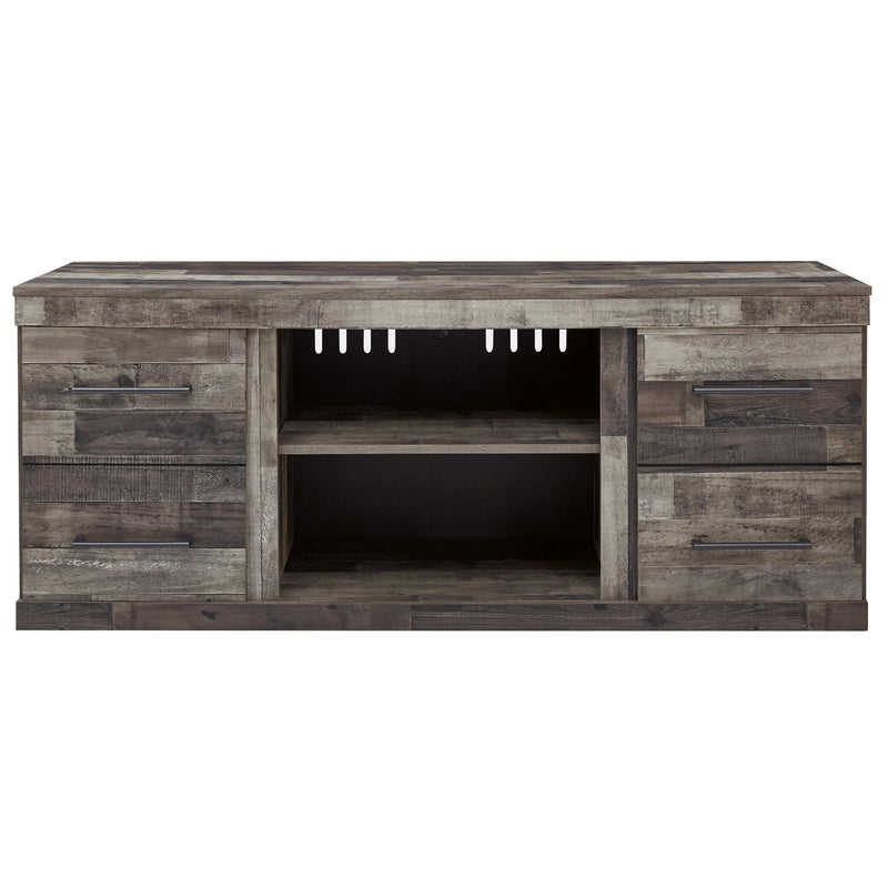  Signature Design by Ashley Derekson EW0200-268 Large TV Stand with Fireplace Option IMAGE 3