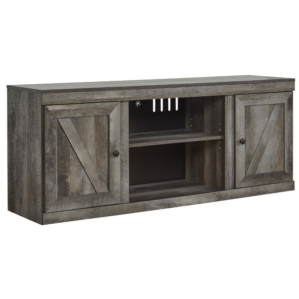  Signature Design by Ashley Wynnlow EW0440-268 Large TV Stand with Fireplace Option IMAGE 1