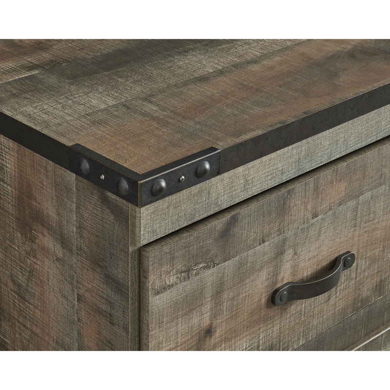  Signature Design by Ashley Trinell EW0446-268 Large TV Stand with Fireplace Option IMAGE 7