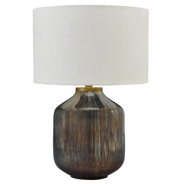 Signature Design by Ashley Jadstow L430804 Glass Table Lamp IMAGE 1