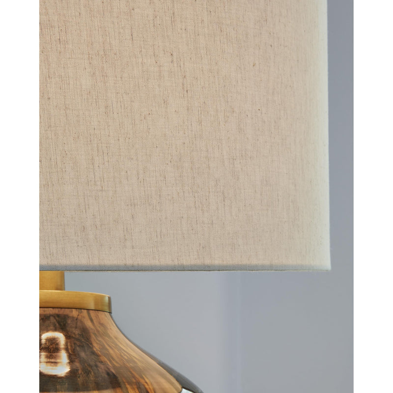 Signature Design by Ashley Jadstow L430804 Glass Table Lamp IMAGE 3