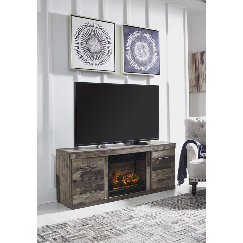  Signature Design by Ashley Derekson EW0200W7 TV Stand with Electric Fireplace IMAGE 3