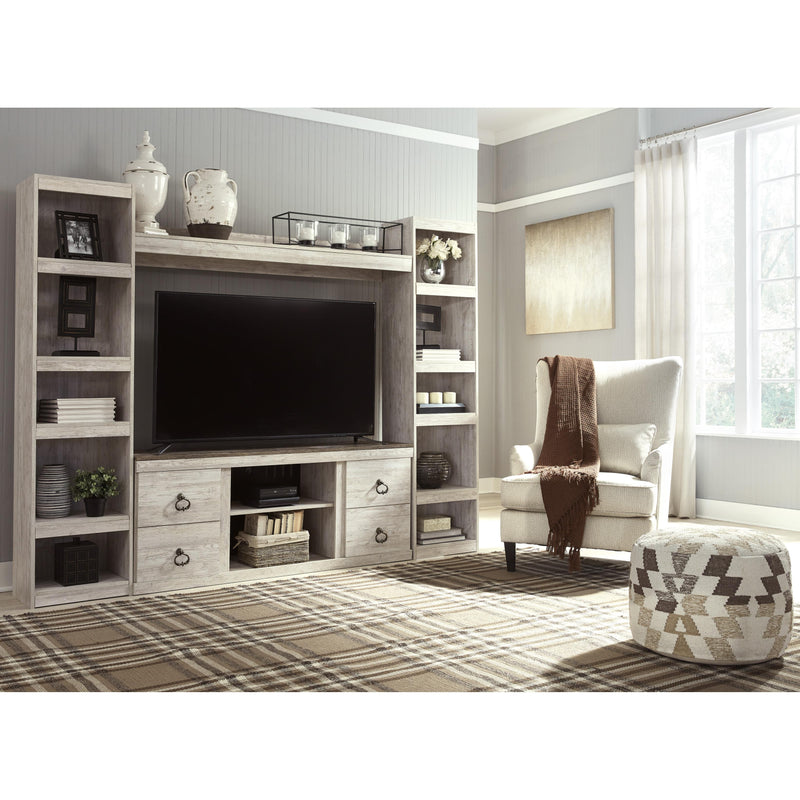  Signature Design by Ashley Willowton EW0267W7 4 pc Entertainment Center IMAGE 2