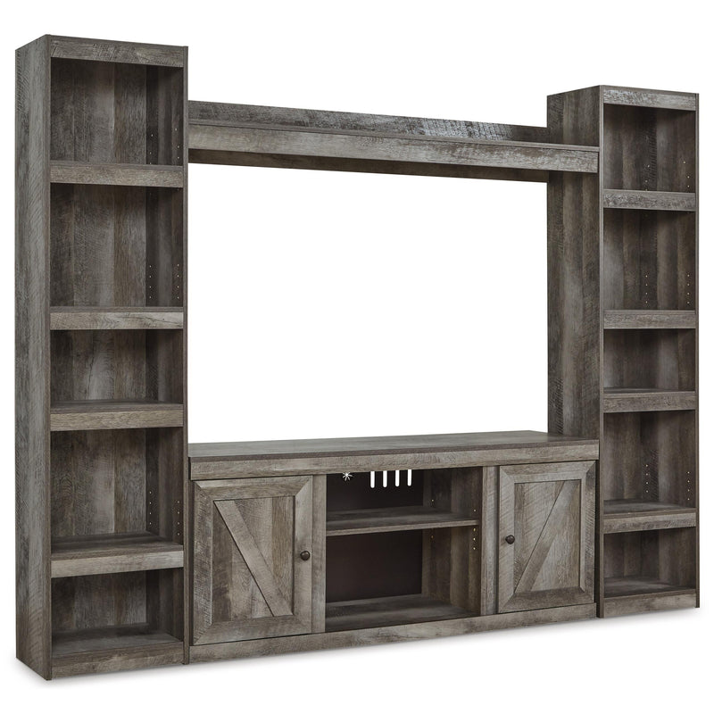  Signature Design by Ashley Wynnlow EW0440W6 4 pc Entertainment Center IMAGE 1