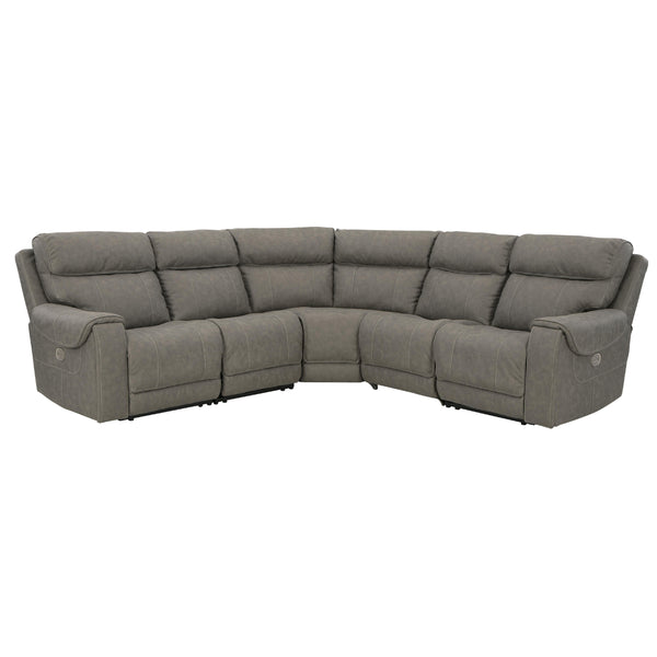 Signature Design by Ashley Starbot 23501S4 5 pc Power Reclining Sectional IMAGE 1