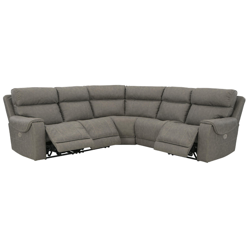 Signature Design by Ashley Starbot 23501S4 5 pc Power Reclining Sectional IMAGE 2