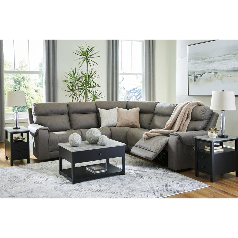 Signature Design by Ashley Starbot 23501S4 5 pc Power Reclining Sectional IMAGE 6