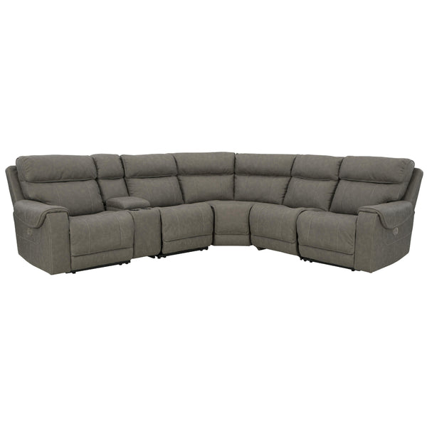 Signature Design by Ashley Starbot 23501S5 6 pc Power Reclining Sectional IMAGE 1