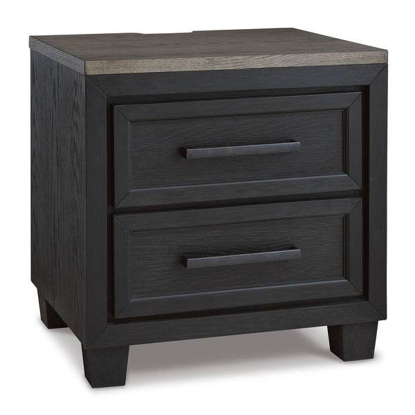 Signature Design by Ashley Foyland B989-92 Two Drawer Night Stand IMAGE 1